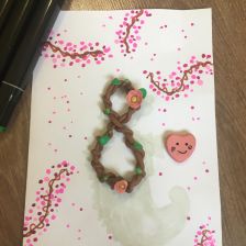 Вареник в конкурсе «Открытка для мамы»