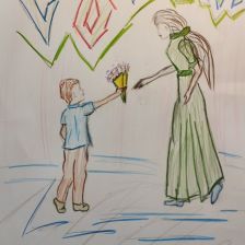 Артём Алексеевич Волченков в конкурсе «Открытка для мамы»