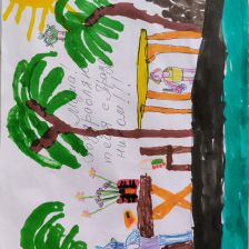 Роман Антонович Троегубов в конкурсе «Открытка для мамы»