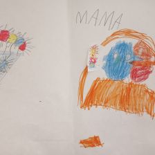 Варвара Алексеевна Терентьева в конкурсе «Открытка для мамы»