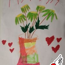 Артём Сергеевич Черных в конкурсе «Открытка для мамы»