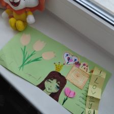 Валерия Владиславовна Кутькина в конкурсе «Открытка для мамы»
