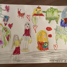 Вероника Александровна Бережная в конкурсе «Открытка для мамы»