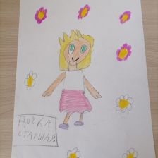 Лазарева Светлана Софья в конкурсе «Открытка для мамы»