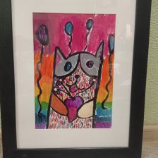 Мария Сергеевна Ширяева в конкурсе «Открытка для мамы»