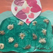 Милана Максимовна Миляева в конкурсе «Открытка для мамы»