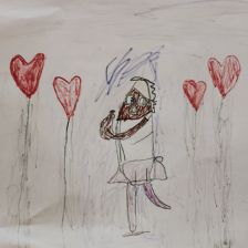 Константин Павловна Шишков в конкурсе «Открытка для мамы»