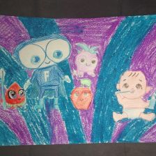 Пчёлка майя Викторовна Каюкова в конкурсе «Подвиги рыцаря Фторида в борьбе с кариесом»