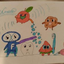 Аиша Руслановна Аммаева в конкурсе «Подвиги рыцаря Фторида в борьбе с кариесом»