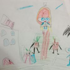 Алика Алексеевна Луковикова в конкурсе «Подвиги рыцаря Фторида в борьбе с кариесом»