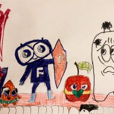 Виктория Игоревна Токаренко в конкурсе «Подвиги рыцаря Фторида в борьбе с кариесом»