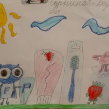 Дарья Сурнина Валерьевна в конкурсе «Подвиги рыцаря Фторида в борьбе с кариесом»