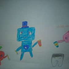 Елизавета Лесикова в конкурсе «Подвиги рыцаря Фторида в борьбе с кариесом»