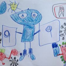 Кира Алексеевна Клычева в конкурсе «Подвиги рыцаря Фторида в борьбе с кариесом»