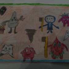 Артём Николаевич Макаров в конкурсе «Подвиги рыцаря Фторида в борьбе с кариесом»