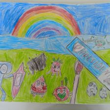 Кирилл Дмитриевич Бочкарёв в конкурсе «Подвиги рыцаря Фторида в борьбе с кариесом»