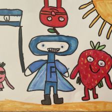 Белла Курт в конкурсе «Подвиги рыцаря Фторида в борьбе с кариесом»