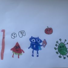 Дарья Александровна Голова в конкурсе «Подвиги рыцаря Фторида в борьбе с кариесом»