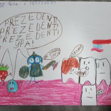 Елена Александровна Цыбина в конкурсе «Подвиги рыцаря Фторида в борьбе с кариесом»