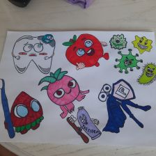 Арина Андреевна Болотникова в конкурсе «Подвиги рыцаря Фторида в борьбе с кариесом»