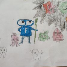 Калмыков Степанович Матвей в конкурсе «Подвиги рыцаря Фторида в борьбе с кариесом»