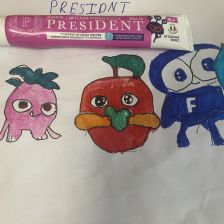 Есения Павловна Грязнова в конкурсе «Подвиги рыцаря Фторида в борьбе с кариесом»