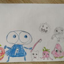 Захар Дмитриевич Лагун в конкурсе «Подвиги рыцаря Фторида в борьбе с кариесом»