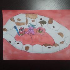 Дарья Иванова в конкурсе «Подвиги рыцаря Фторида в борьбе с кариесом»