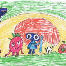 Алина Романовна Иванова в конкурсе «Подвиги рыцаря Фторида в борьбе с кариесом»