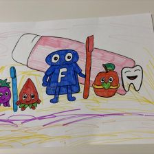 Маргарита Артёмовна Сидорова в конкурсе «Подвиги рыцаря Фторида в борьбе с кариесом»