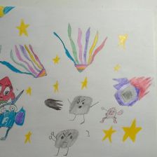 Матвей Шестаков в конкурсе «Подвиги рыцаря Фторида в борьбе с кариесом»