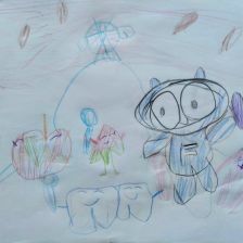 Мария Евгеньевна Олифиренко в конкурсе «Подвиги рыцаря Фторида в борьбе с кариесом»