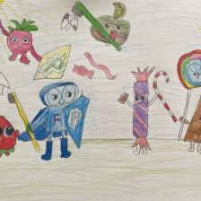 Хамис Гусейновна Абдурагимова в конкурсе «Подвиги рыцаря Фторида в борьбе с кариесом»