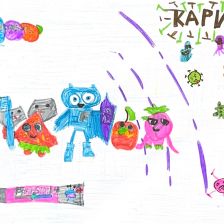 Максим Владиславович Дворянинов Владиславович Максим в конкурсе «Подвиги рыцаря Фторида в борьбе с кариесом»