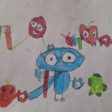 Александра Александровна Черных в конкурсе «Подвиги рыцаря Фторида в борьбе с кариесом»