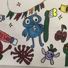 Вера Андреевна Шаповалова в конкурсе «Подвиги рыцаря Фторида в борьбе с кариесом»