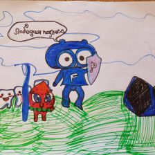 Ясмина Ильясовна Измайлова в конкурсе «Подвиги рыцаря Фторида в борьбе с кариесом»