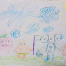 Арсений Максимович Кисин в конкурсе «Подвиги рыцаря Фторида в борьбе с кариесом»