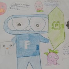 Вероника Шибелькина в конкурсе «Подвиги рыцаря Фторида в борьбе с кариесом»