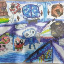 Лилия Алексеевна Михайлова в конкурсе «Подвиги рыцаря Фторида в борьбе с кариесом»