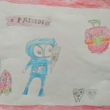 Доржу Менгиевич Шомбул в конкурсе «Подвиги рыцаря Фторида в борьбе с кариесом»