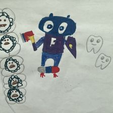 Макар Кириллович Семов в конкурсе «Подвиги рыцаря Фторида в борьбе с кариесом»