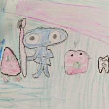 Самина Фирузовна Равшанова в конкурсе «Подвиги рыцаря Фторида в борьбе с кариесом»