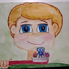 Владимир Владимирович Симонов в конкурсе «Подвиги рыцаря Фторида в борьбе с кариесом»