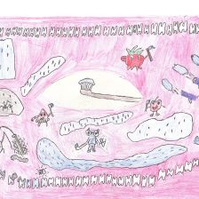 Никита Максимович Емельянов в конкурсе «Подвиги рыцаря Фторида в борьбе с кариесом»