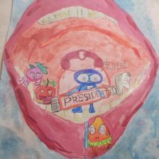 Вероника Андреевна Гайдукова в конкурсе «Подвиги рыцаря Фторида в борьбе с кариесом»