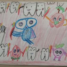 Алиса Александровна Ведерникова в конкурсе «Подвиги рыцаря Фторида в борьбе с кариесом»