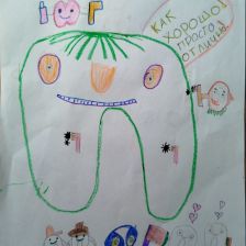 Мих в конкурсе «Подвиги рыцаря Фторида в борьбе с кариесом»