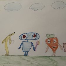 Елизавета Артемовна Ермакова в конкурсе «Подвиги рыцаря Фторида в борьбе с кариесом»