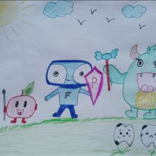 Олег Игоревич Остапенко в конкурсе «Подвиги рыцаря Фторида в борьбе с кариесом»